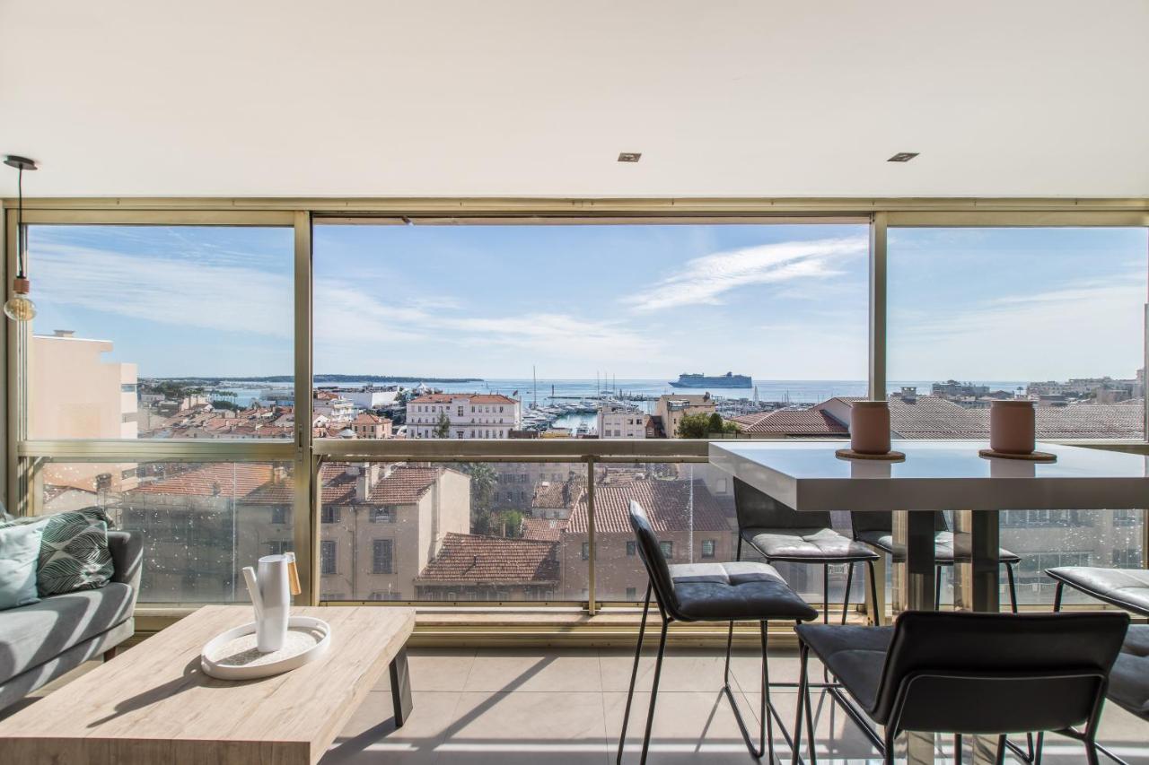 Lb Vacation Rentals I Admire Panoramic Ocean Views Through Walls Of Windows Cannes Exterior foto